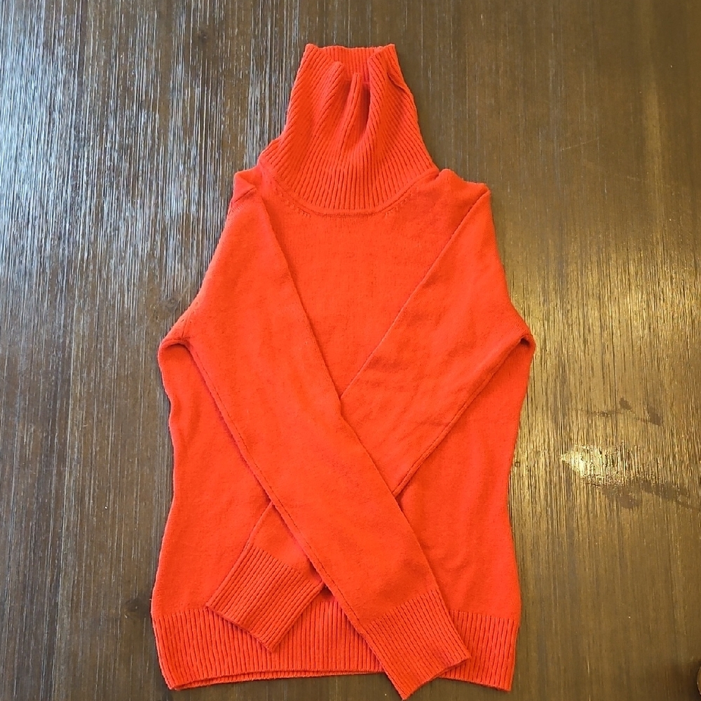 Bench Vibrant Red Cowl Neck Sweater